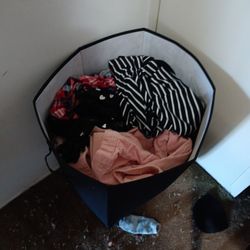 Whole Basket Of Clothes