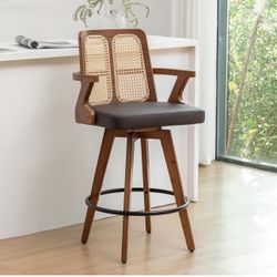 Swivel Counter Height Bar Stool 