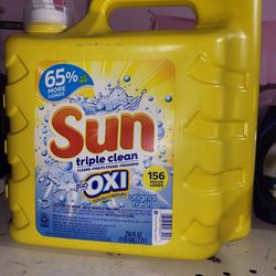 Sun Triple Clean Liquid Laundry Detergent 156 Loads