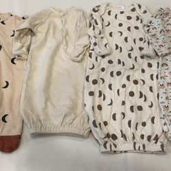 4 misc baby sleep sacks 0-3 month