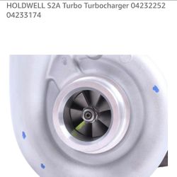 Holdwell S2A Turbocharger 0(contact info removed) 0(contact info removed)