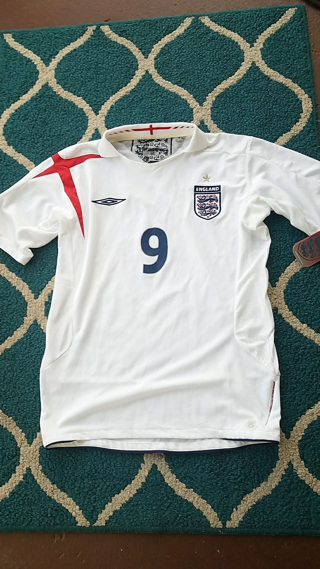 WAYNE ROONEY ENGLAND JERSEY