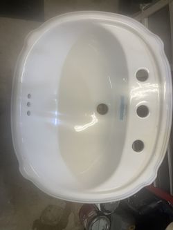 Top. Mount Bathroom Sink 