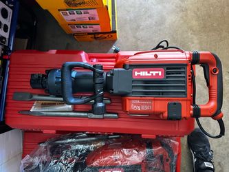 New Hilti 45lb demo jack hammer. Try before you buy. Pick up only.