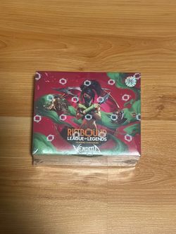 Riftbound League of Legends Vendetta Booster Box 24 Packs NEW SEALED IN HAND