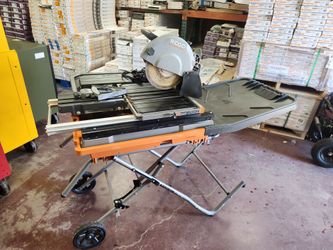 RIDGID
15 Amp 10 in. Wet Tile Saw with Portable Stand
