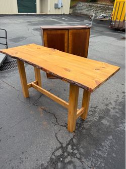 Wood Tall Table