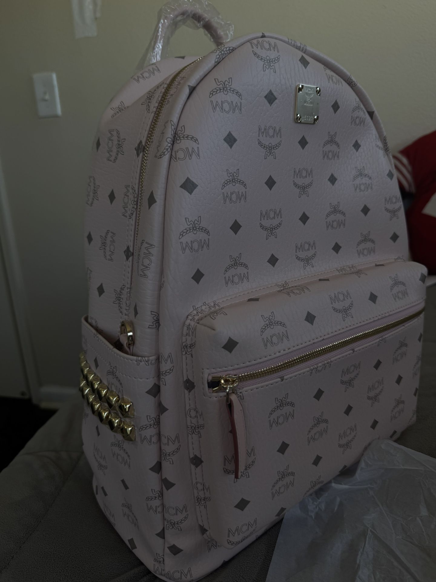 Pink MCM 🎀 Backpack
