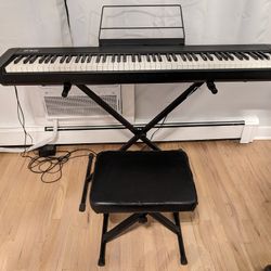 Technics 88 Key Weighed Keyboard+ Bundle / Fender Rhodes Tone