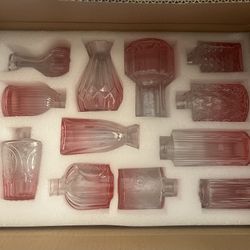  Pink Vases Set Of 12