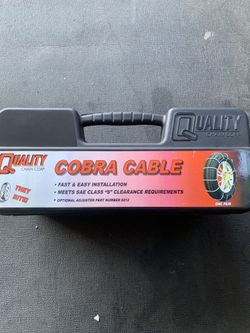 Snow Tirechains ( Wire) with tighteners Brand New