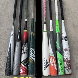 Baseball Bats 33” BBCOR certified $50 Each Have More Equipment Available