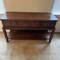 Solid Wood Entertainment/Hallway Table