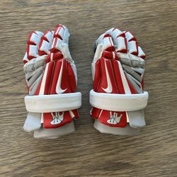 Lacrosse Gloves And Shoulder Pads