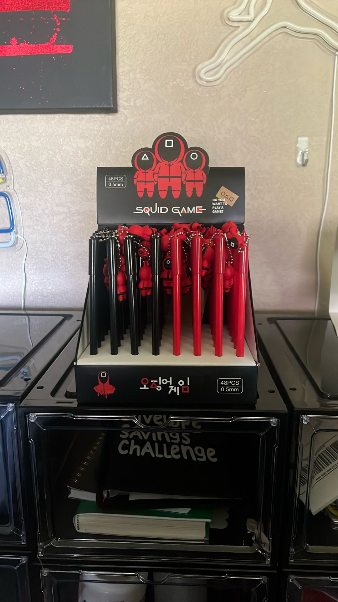 48 Squid Game Pens