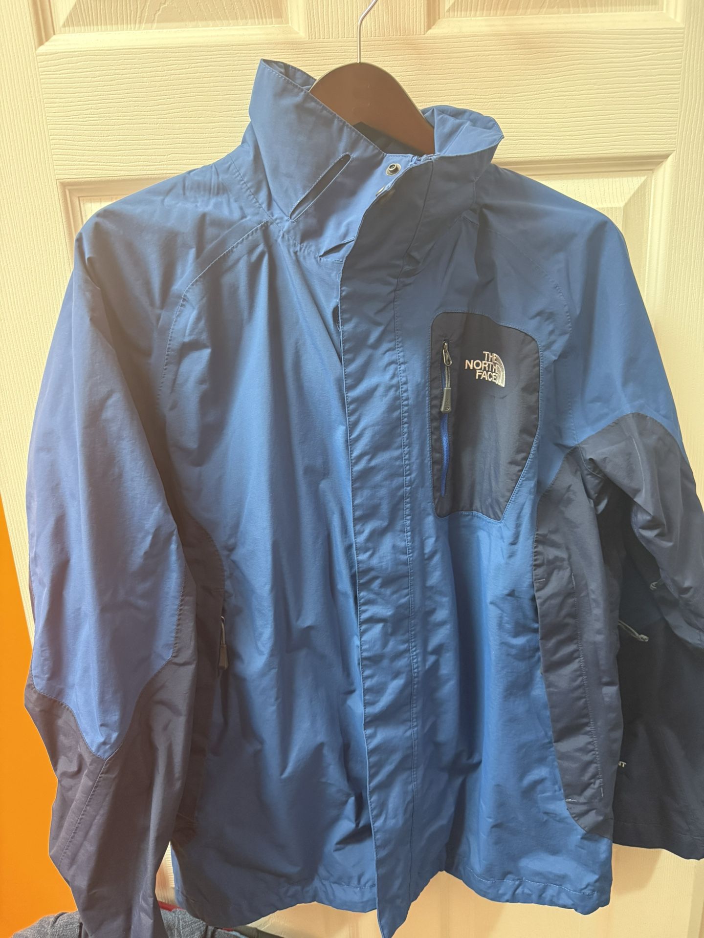 Men’s North Face Waterproof Jacket - Blue - Medium