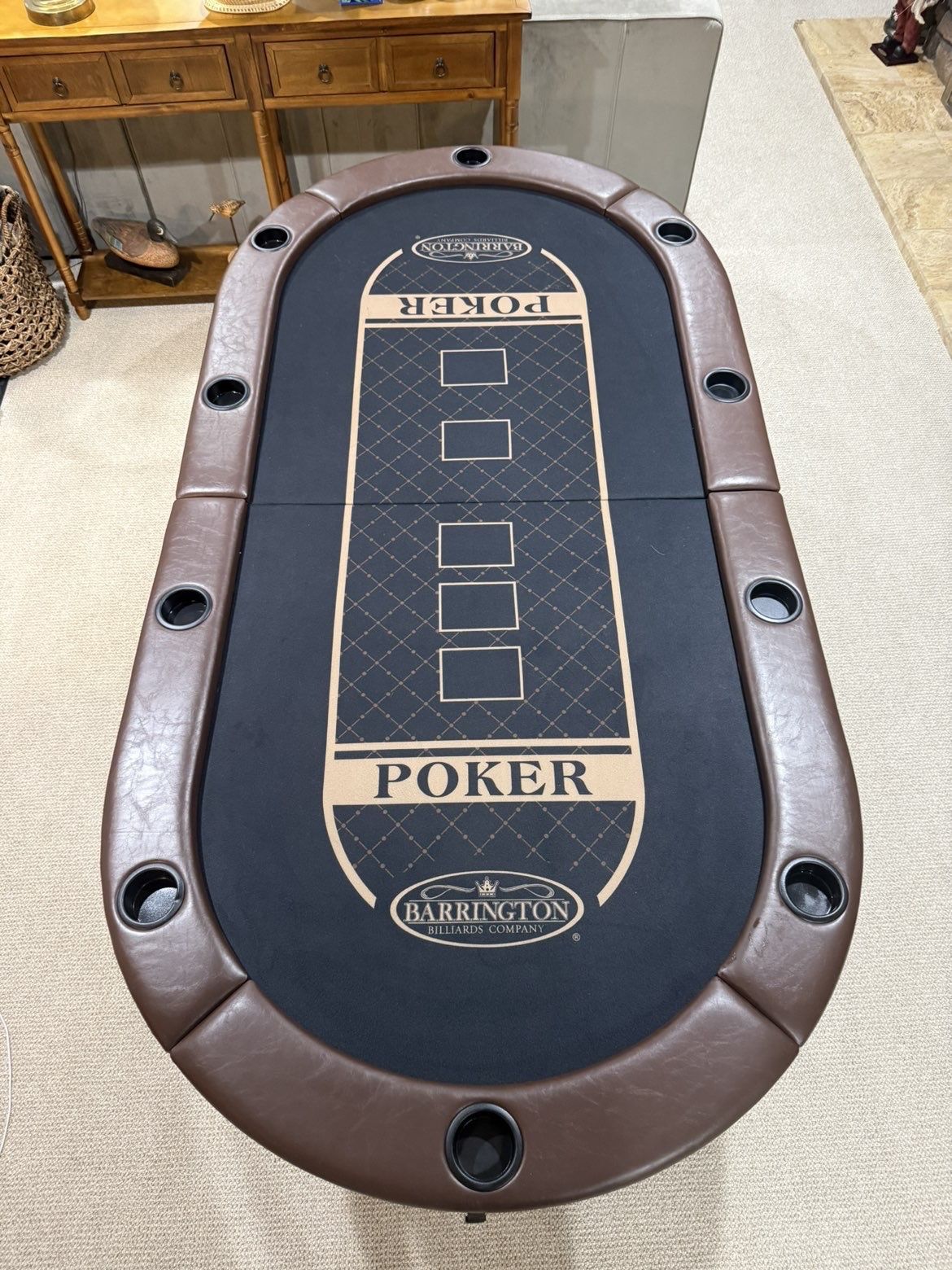 Barrington Poker Table