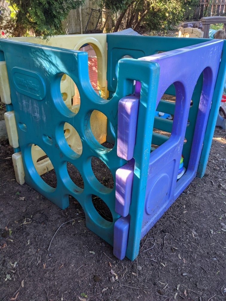 Square Play Structure Gym Climber 