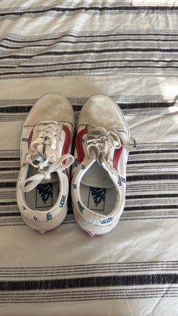 Vans Red, white and blue