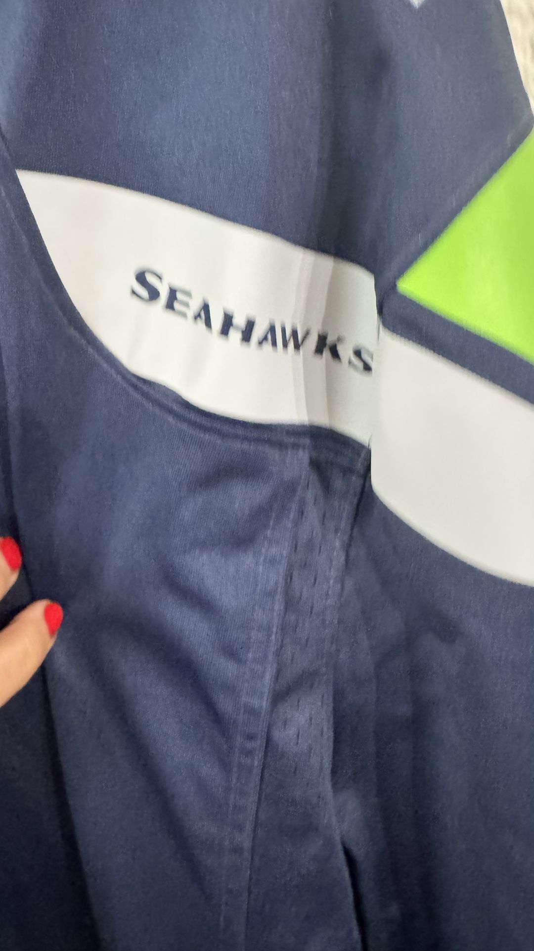 Seattle Seahawks number 3 Nike Wilson Jersey XL Looks New