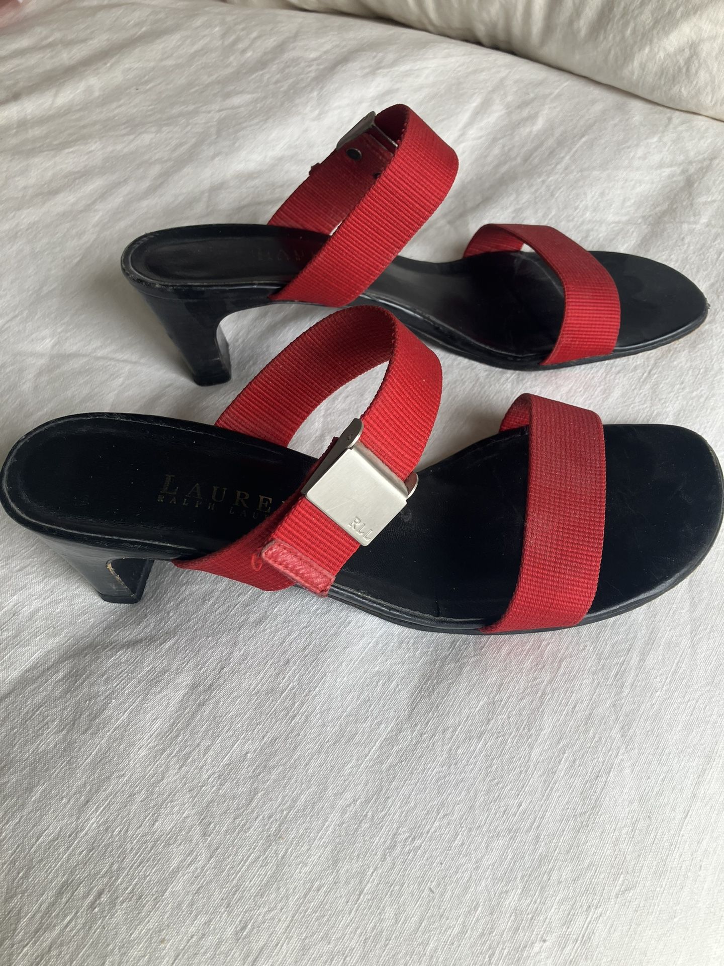 Fourth of July, perfect Ralph Lauren sandals