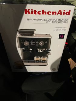 Kitchen Aid espresso and coffee maker