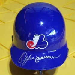 ANDRE DAWSON SIGNED MINI HELMET!