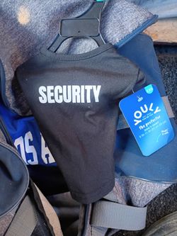 Official Security dog t shirt cute
