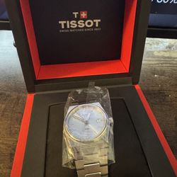 TISSOT PRX 35mm Quartz Light Blue