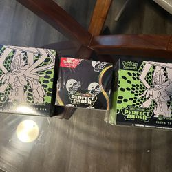 Perfect Order Pokemon Center ETBs + Booster Box