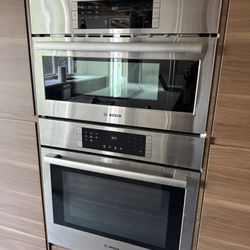 Bosch Microwave and Bosch Oven Combo