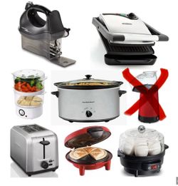 Brand New small kitchen electrics slow cooker toaster blender mixer