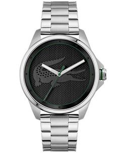 Lacoste Le Croc stainless steel bracelet watch