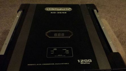 Ko 3642. Amp. 1200 watts