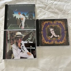 3 Elton John CDs