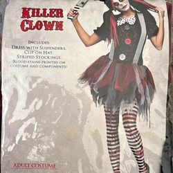Killer Clown Costume