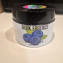 Neek Essence Blueberry Body Scrub – Handmade Sugar Scrub (4oz)