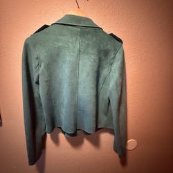 Women’s faux suede Moto Jacket - like new