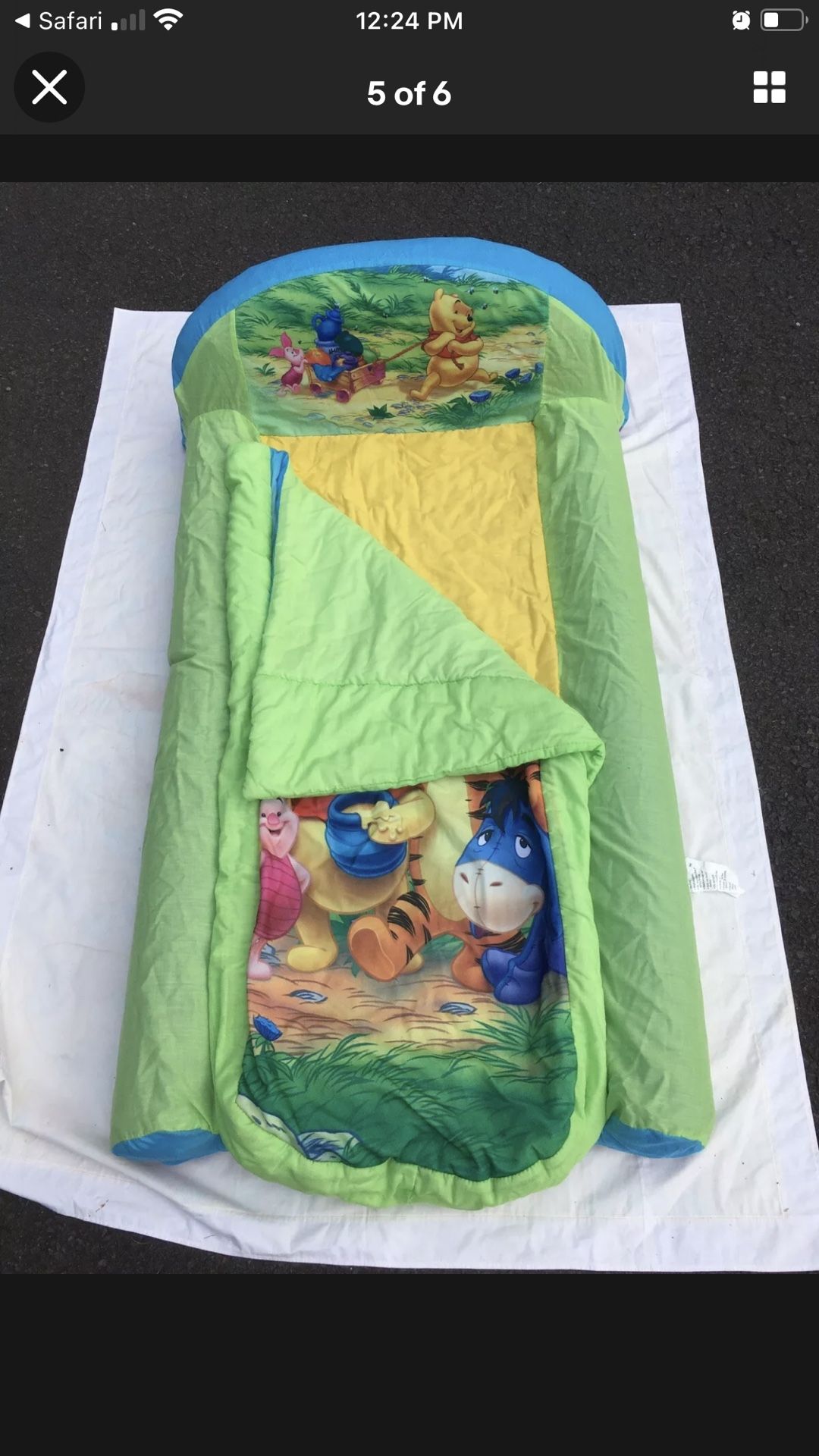 Kids Camping Bed Inflatable