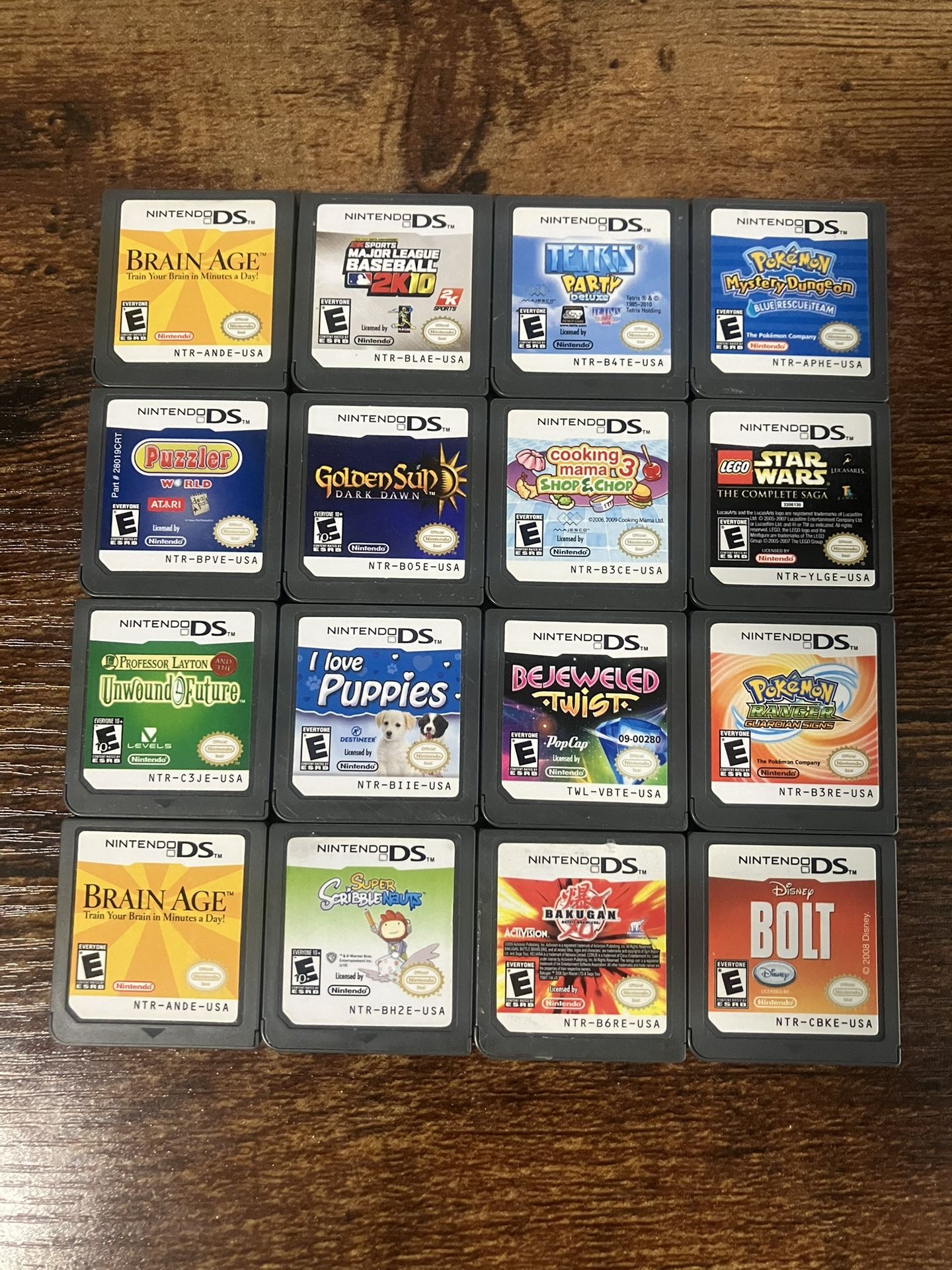 nintendo ds games