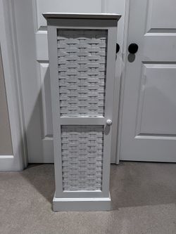 Storage Cabinet For The Bathroom/Bedroom/etc. - Wood- From Pier One