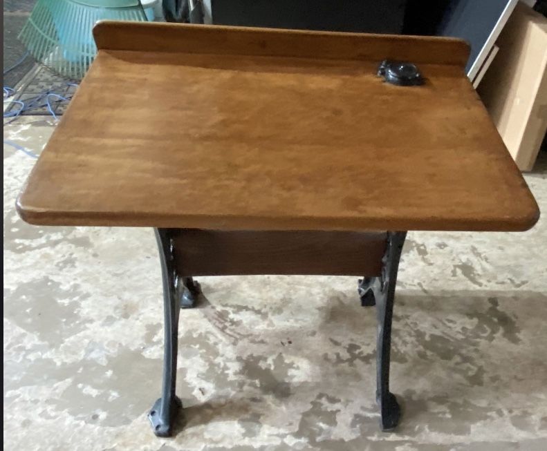 Antique School Desk