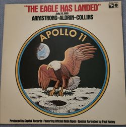 Apollo 11 The Eagle has Landed Vinyl LP Featuring