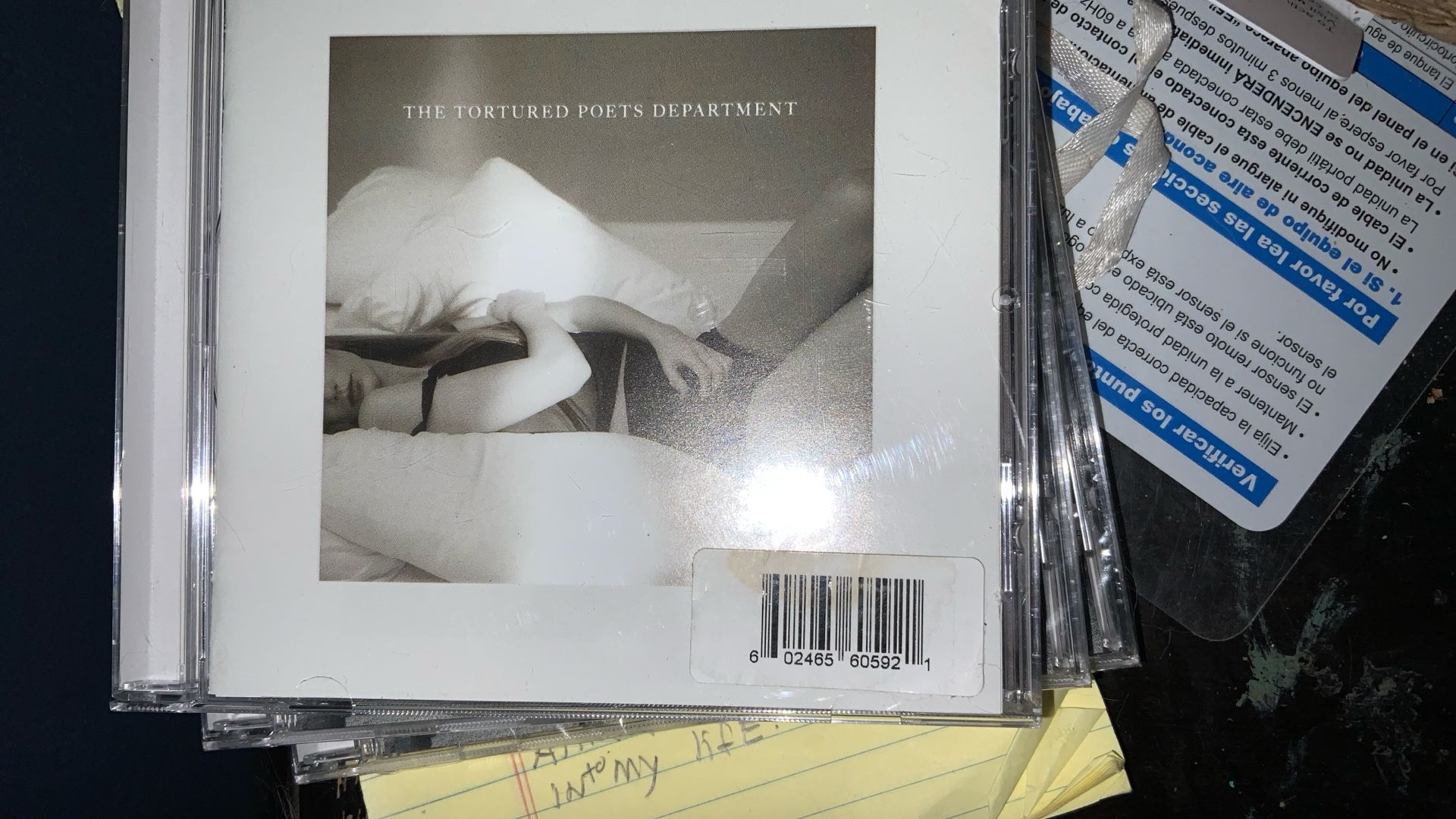 Taylor Swift, The Torture Poets, Department Signed Cd