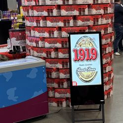 Digital sidewalk Sign —