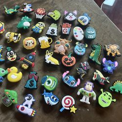 New Croc Charms.  Variety. 40 Count 