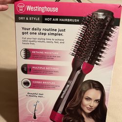 Westinghouse Hot Air Hairbrush/Styling Brush 