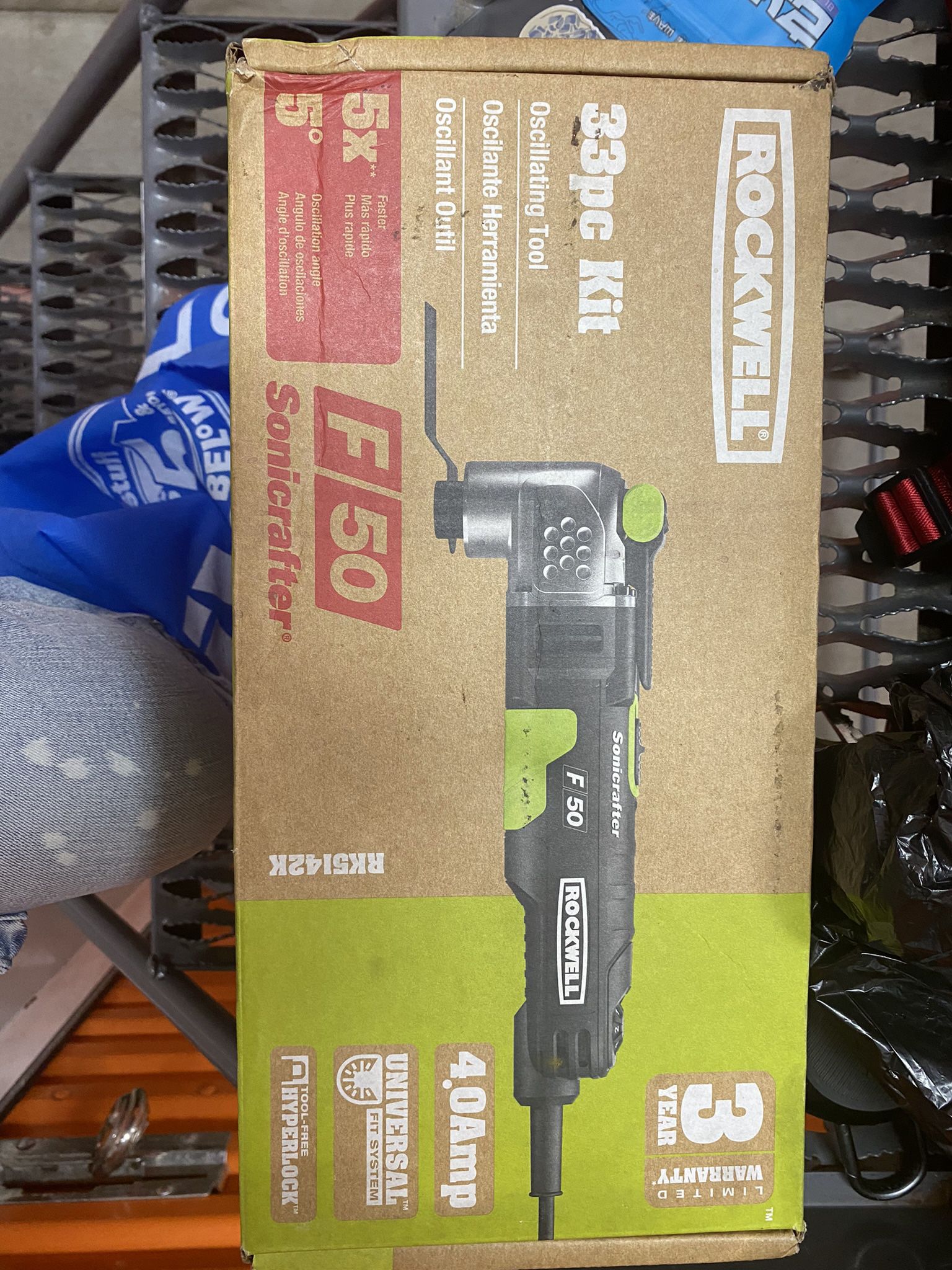 Rockwell 33 Pc Kit Oscillating Tool for Sale in Queens, NY OfferUp