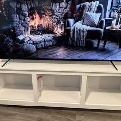 White TV Stand
