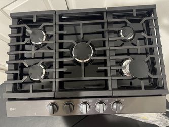Brand new LG cooktop  30” gas